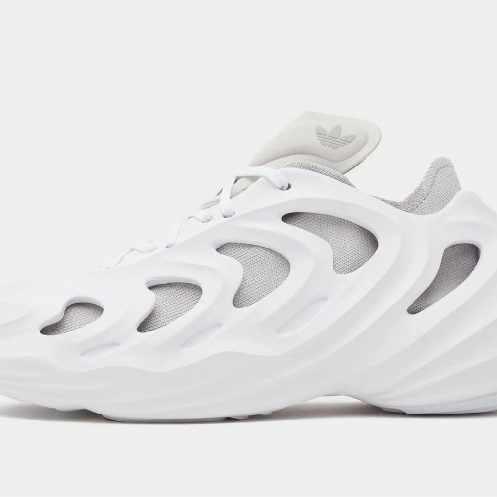 adidas AdiFOM Q Lifestyle Foam Sneaker White Grey M6.5 W8.5 HP6584